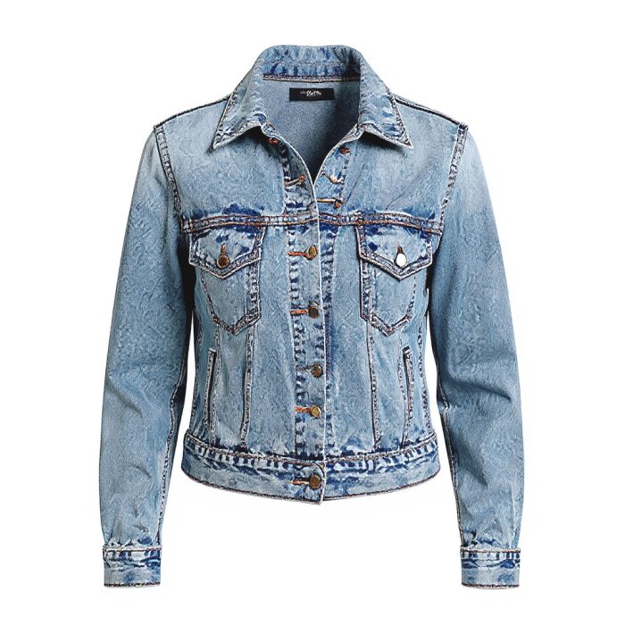 Chaqueta vaquera pintada a mano con diseño de KItty